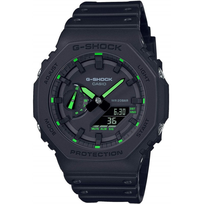 Casio G-Shock GM-2100 || Analog-Digital Resin Strap Men's Watch And 200M Water Resistant G1160 || 1Year Warranty || 50 Piece Available😱 - Image 5