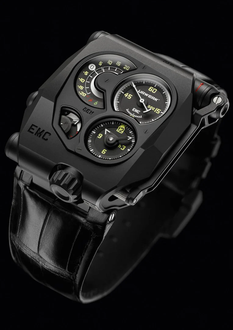 Urwerk EMC Watch collection EMC BLACK || Manual Winding || Special Deal || Trusted Seller || 5 Years Warranty🌟 || 20 Pieces Available - Image 7